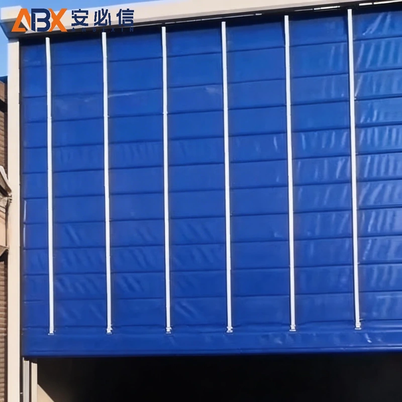 云浮市软帘堆积门